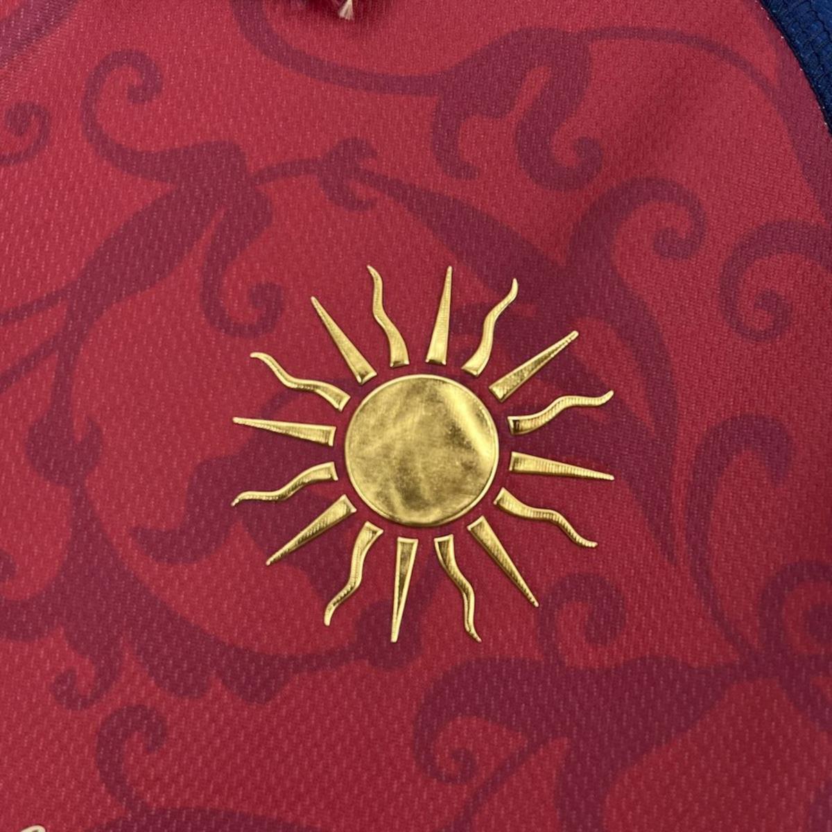 Camisola FC Versailles 2024-25 Alternativa Vermelha Versão Adepto