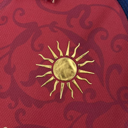 Camisola FC Versailles 2024-25 Alternativa Vermelha Versão Adepto