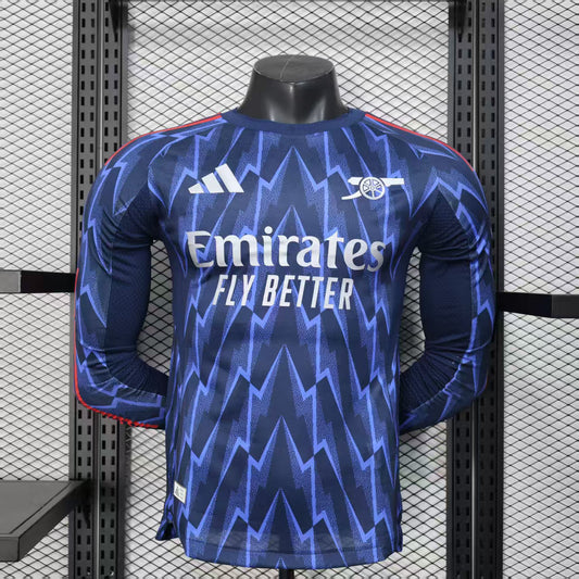 Camisola Manga Comprida ARS 2025-26 Alternativa Azul Versão Jogador