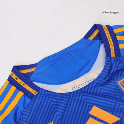 Camisola Tigres UANL 2024-25 Alternativa Azul Versão Adepto