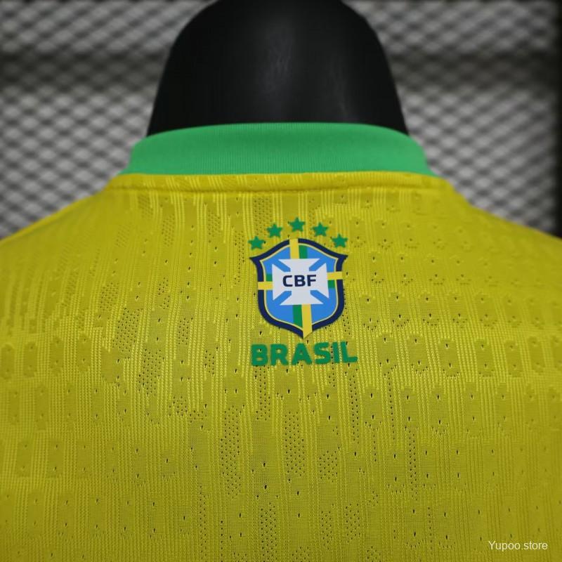 Camisola Brasil 2024 Edição Especial Versão Jogador