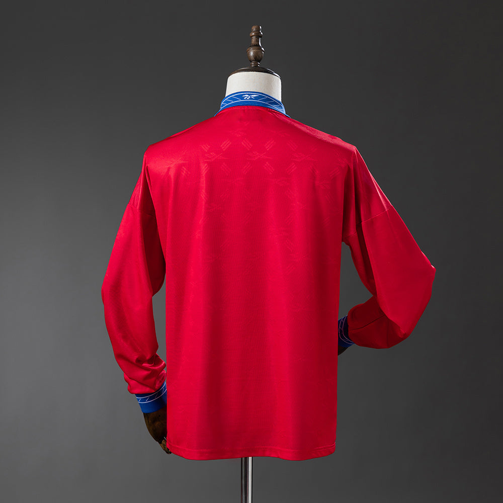 Camisola Manga Comprida Chile 1998 Principal Versão Adepto