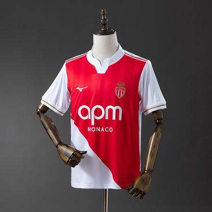 Camisola AS Monaco 2025-26 Principal Versão Adepto