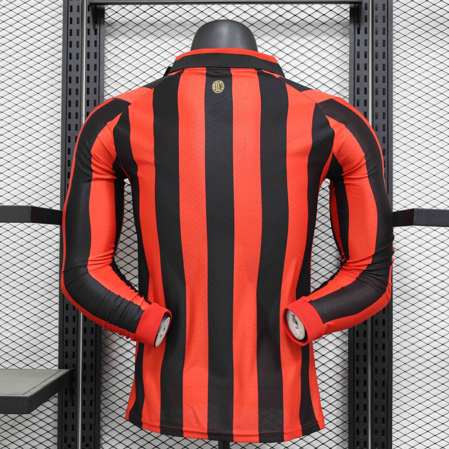 Camisola Manga Comprida Ac Milan 2024-25 Edição Especial 125º Aniversario Versão Jogador
