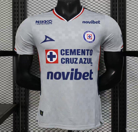 Camisola CD Cruz Azul 2025-26 Alternativa Branca Versão Jogador