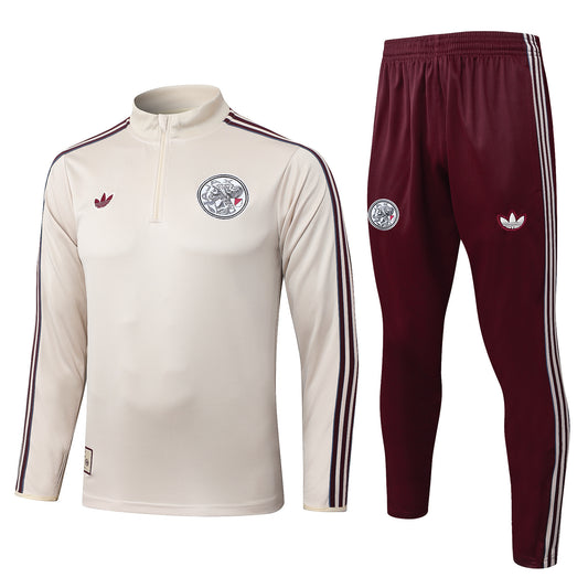 Fato de Treino AFC Ajax 2025-26 - Camisola com Fecho
