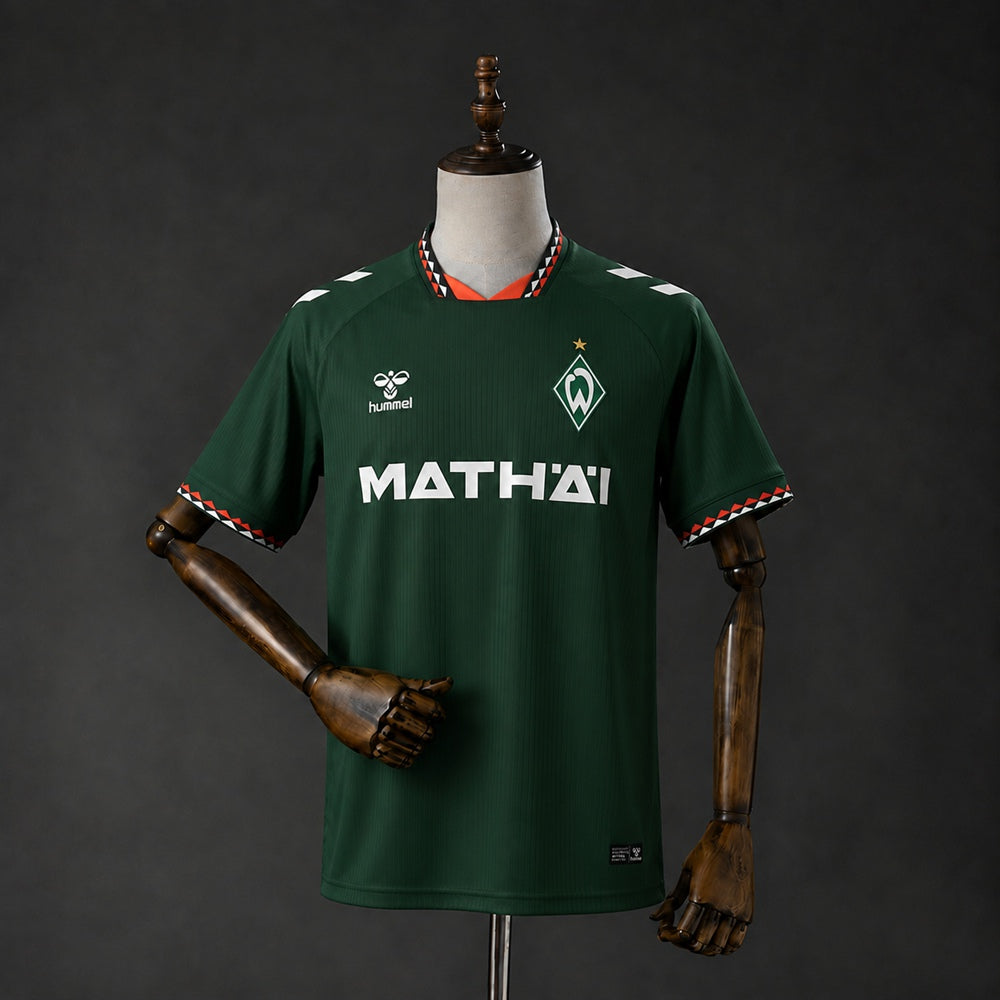 Camisola Werder Bremen 2026-27 Alternativa Verde Versão Adepto