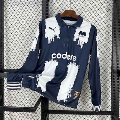 Camisola Manga Comprida CF Monterrey 2025-26 Principal Versão Adepto