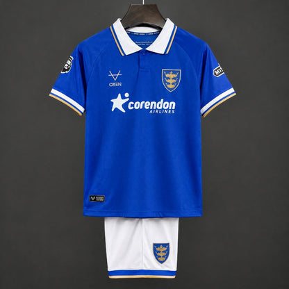 Kit Criança H-City 2026-27 Alternativo Azul