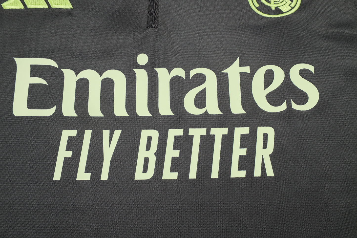Fato de Treino Real Madrid CF 2024-25 - Camisola com Fecho