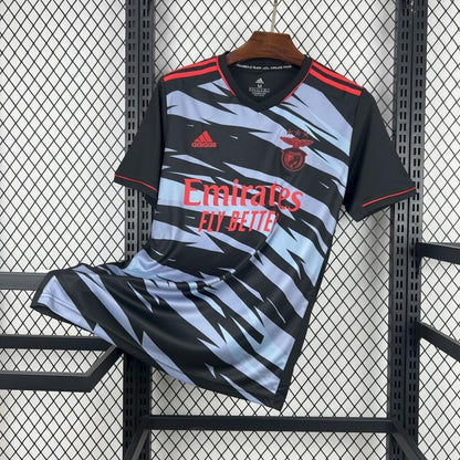 Camisola S.L.B. 2021-22 Alternativa Preta Versão Adepto