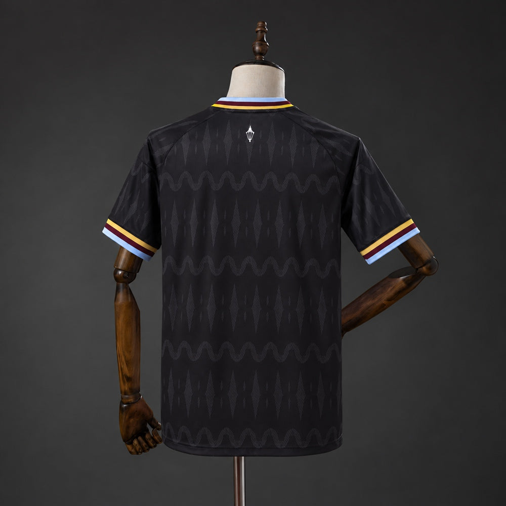 Camisola AV 2026-27 Alternativa Preta Lisa Versão Adepto