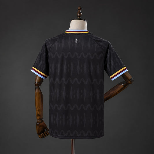 Camisola AV 2026-27 Alternativa Preta Lisa Versão Adepto