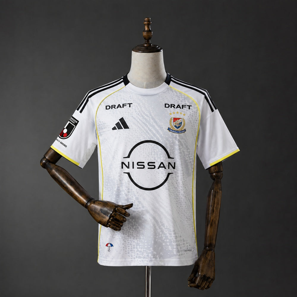 Camisola Yokohama F. Marinos 2026-27 Alternativa Branca Versão Adepto