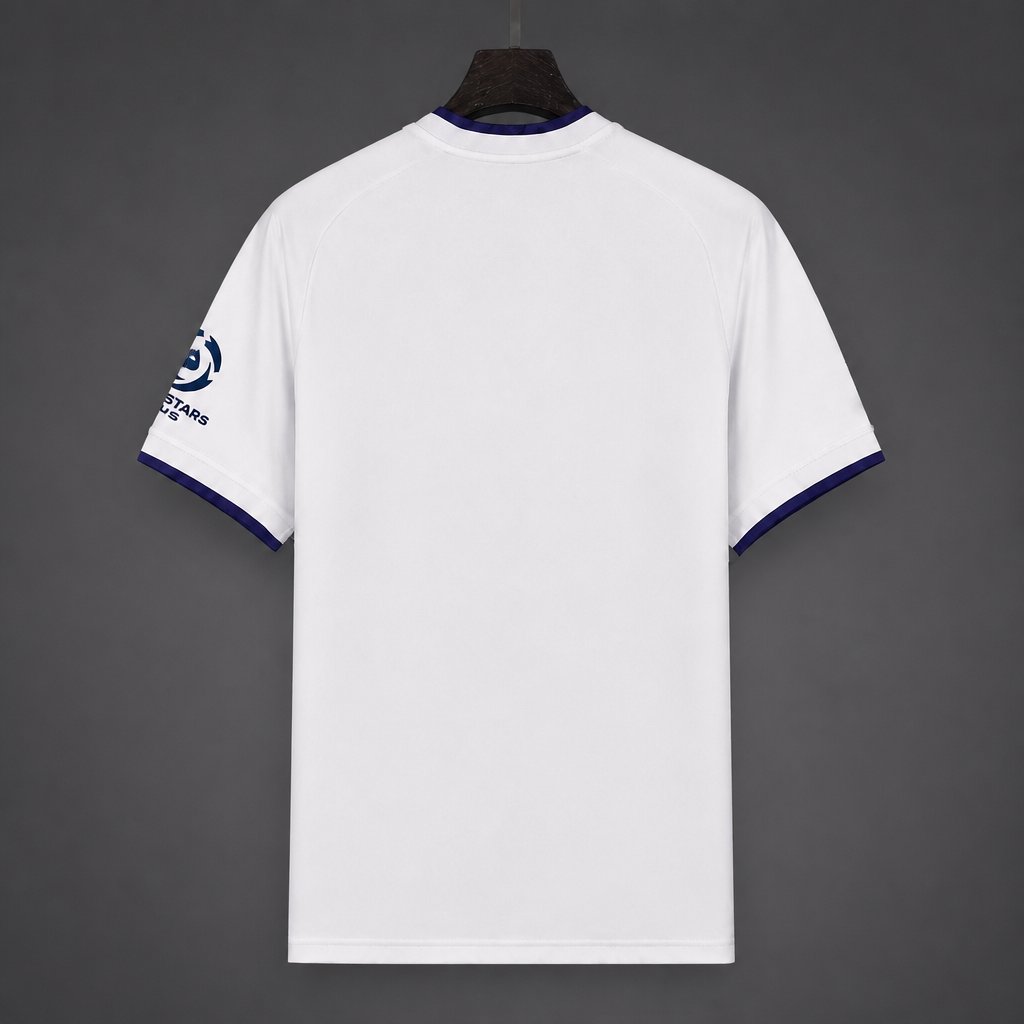 Camisola Como 1907 2026-27 Alternativa Branca Versão Adepto