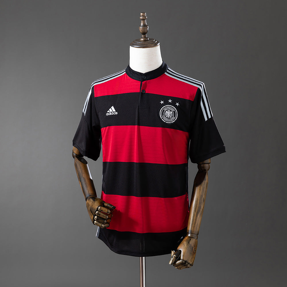 Camisola Alemanha 2014 Alternativa Riscas Versão Adepto