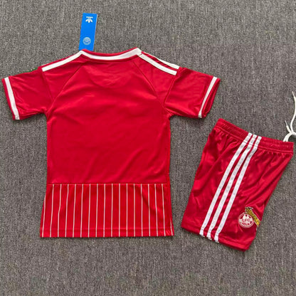 Kit Criança 1.FC Koln 2026-27 Alternativo Vermelho