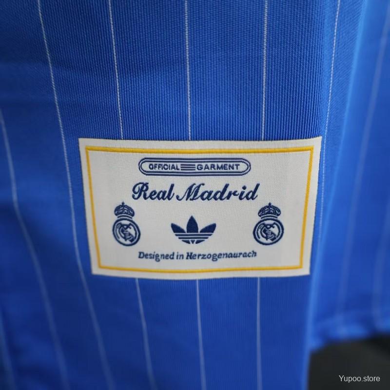 Camisola Real Madrid CF 2025-26 Icon Range Travel Versão Jogador