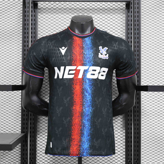 Camisola CRY-PAL 2024-25 Alternativa Preta Versão Jogador