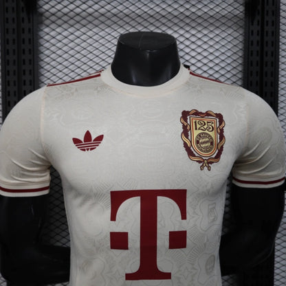 Camisola FC Bayern Munique 2024-25 Edição 125º Aniversario Versão Jogador