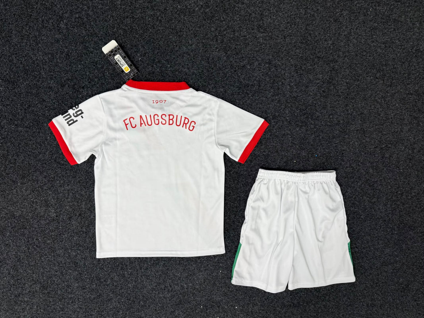 Kit Criança FC Augsburg 2025-26 Principal