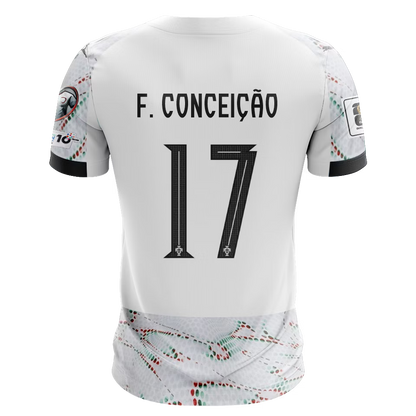 Camisola Portugal 2025 Alternativa Versão Adepto F. CONCEIÇÃO #17