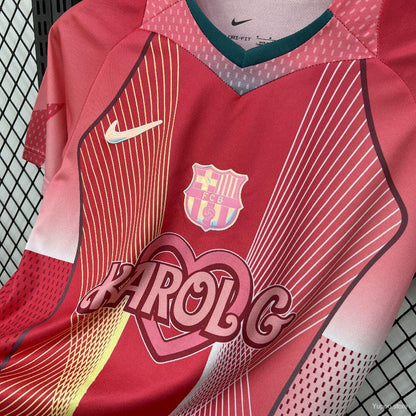 Camisola FC Barcelona 2025-26 Edição Karol G Versão Adepto