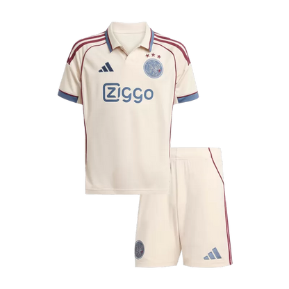 Kit Criança AFC Ajax 2025-26 Alternativo