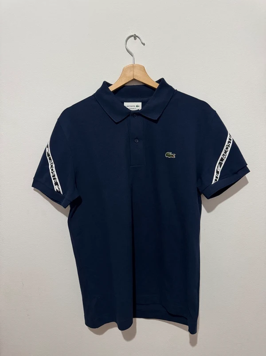Polo Lacoste Basico Azul (Entrega Imediata)