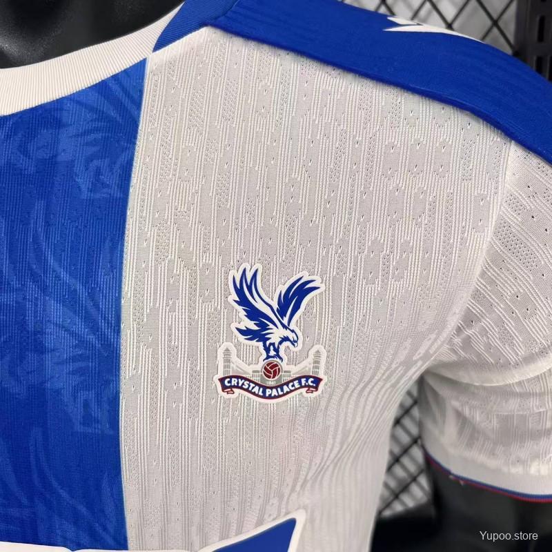 Camisola CRY-PAL 2025-26 Alternativa Branca Versão Jogador