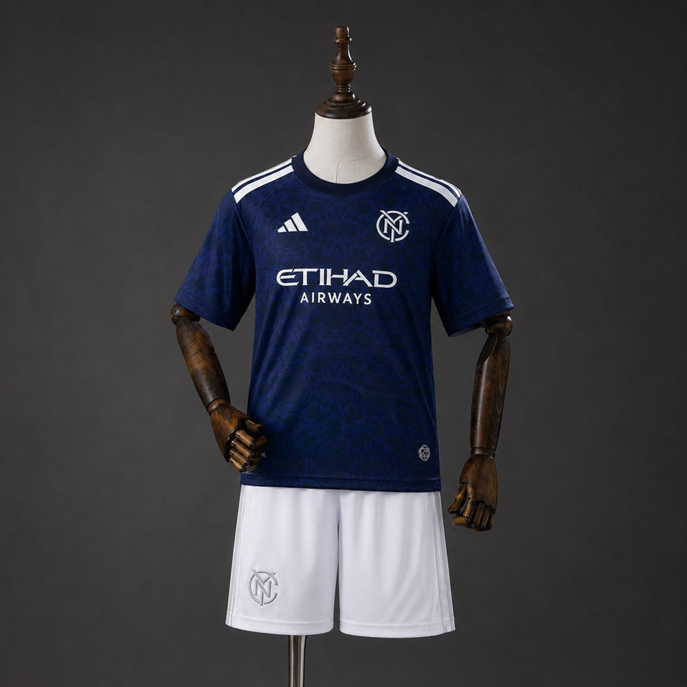 Kit Criança New York City 2026-27 Alternativa Azul