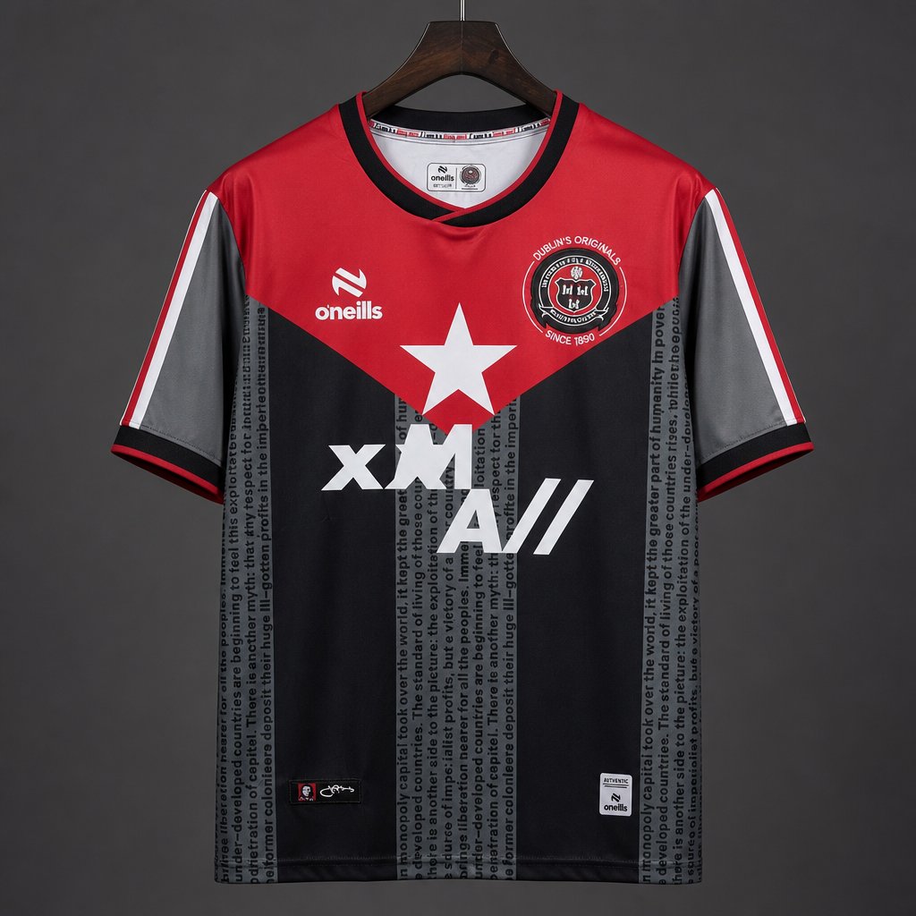 Camisola Bohemian FC 2026-27 Alternativa Cinzenta Versão Adepto