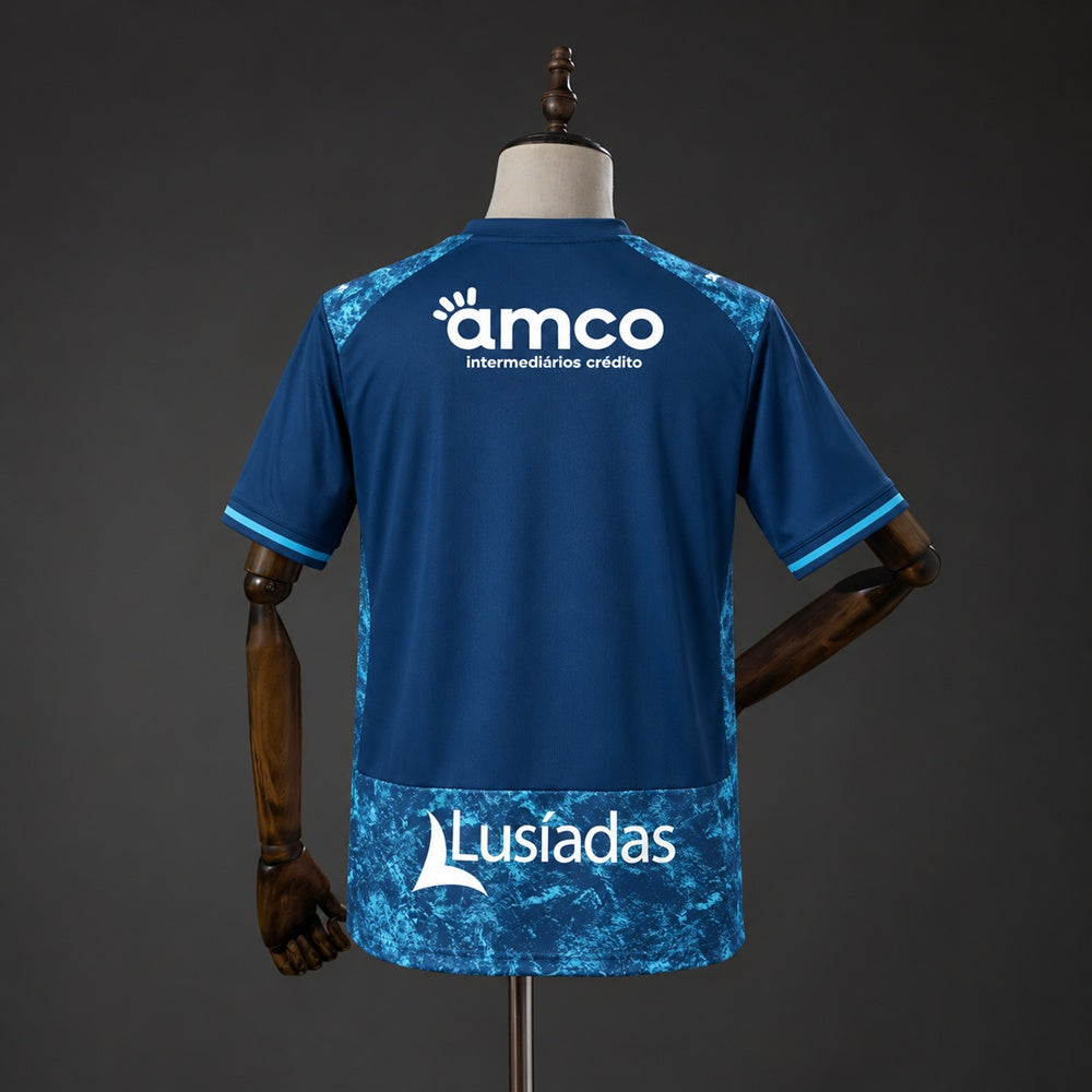 Camisola SC Braga 2026-27 Alternativa Azul Versão Adepto