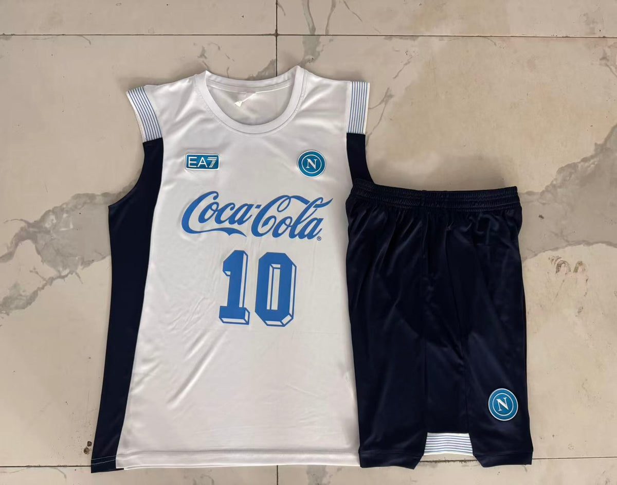 Kit Treino Manga Cava Napoles 2026-27