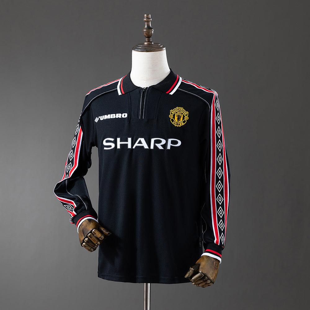 Camisola Manga Comprida M-United 1998-99 Alternativa