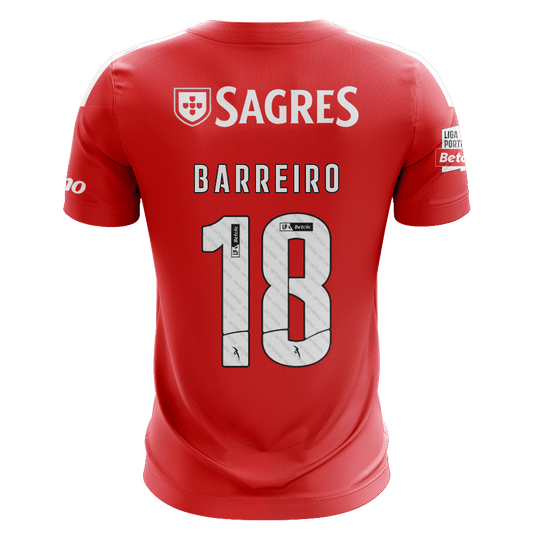 Camisola S.L.B. 2024-25 Principal Versão Adepto BARREIRO #18