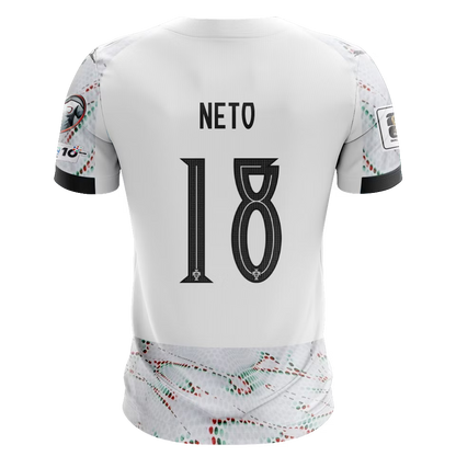 Camisola Portugal 2025 Alternativa Versão Adepto NETO #18