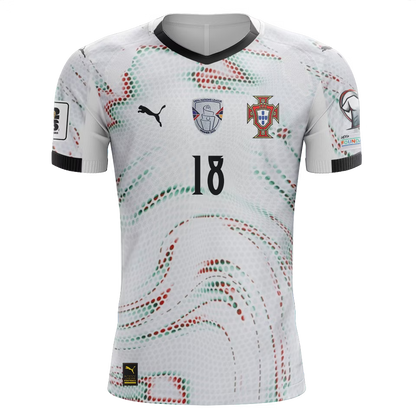 Camisola Portugal 2025 Alternativa Versão Adepto NETO #18