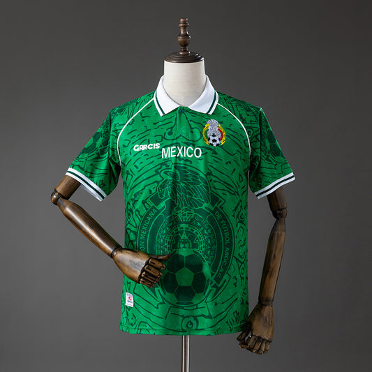Camisola Mexico 1999 Principal Versão Adepto