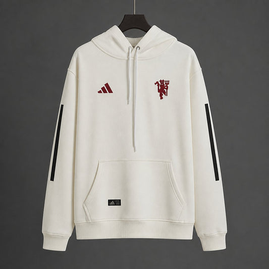 Hoodie M-UNITED 2026-27 Branco