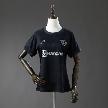 Camisola Paysandu SC 2025-26 Alternativa Preta Versão Mulher