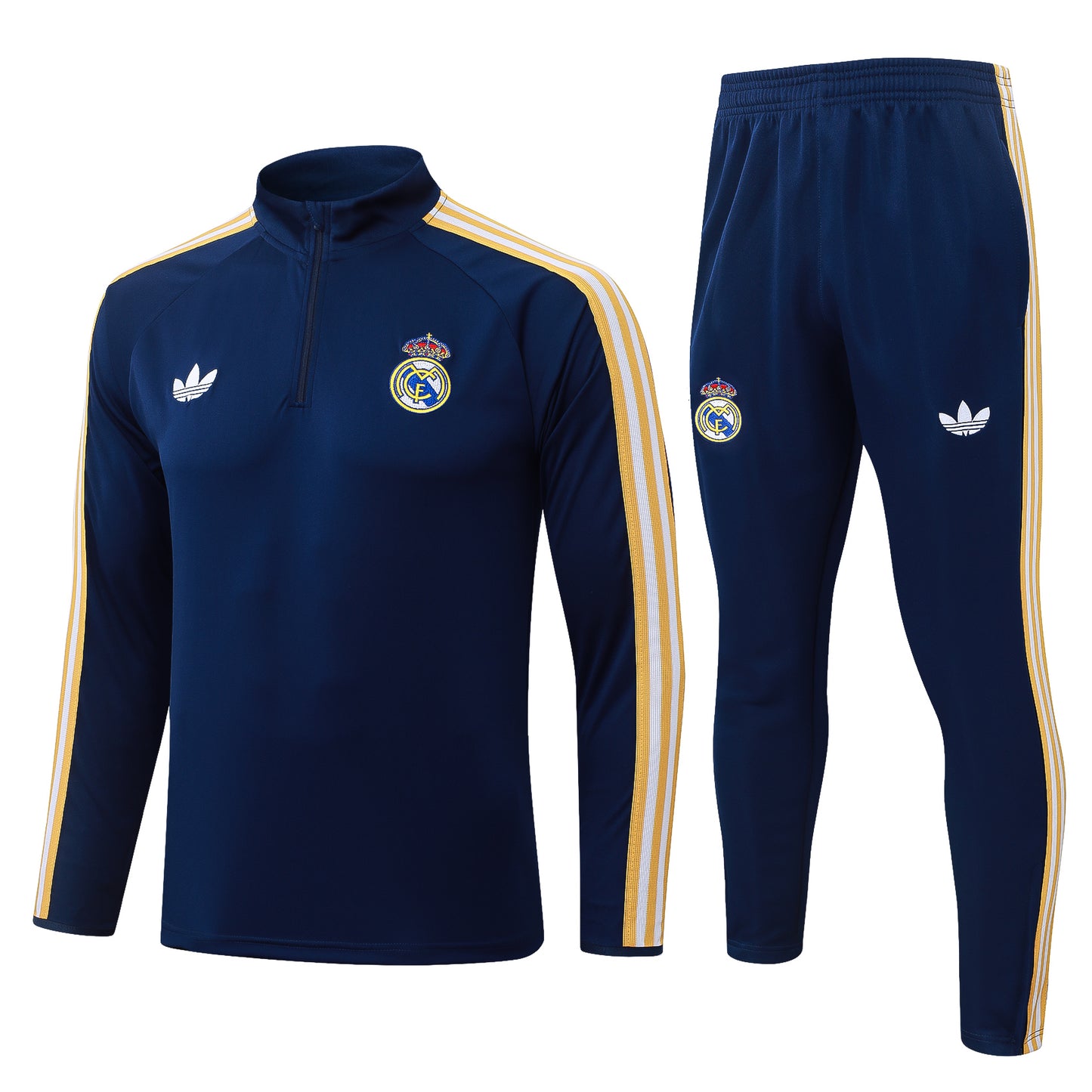 Fato de Treino Real Madrid CF 2026-27 - Camisola com Fecho