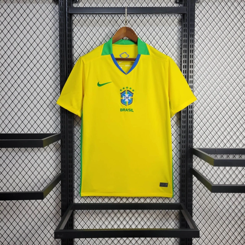 Camisola Brasil 2025 Principal Versão Adepto