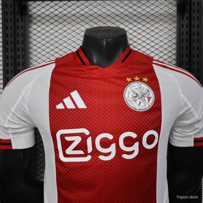 Camisola AFC Ajax 2025-26 Principal Versão Jogador
