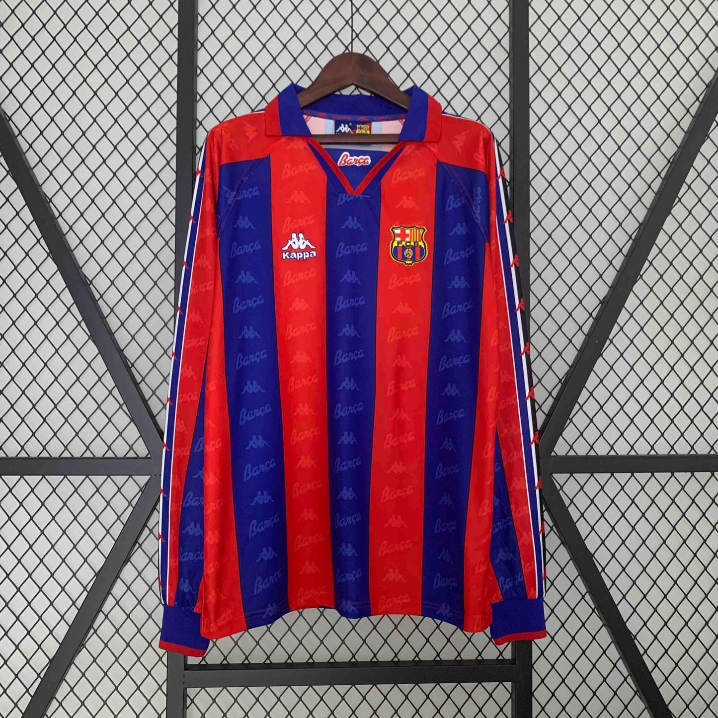 Camisola Manga Comprida FC Barcelona 1996-97 Principal