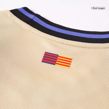 Camisola FC Barcelona 2025-26 Alternativa Amarela UCL Versão Adepto KOUNDE #23