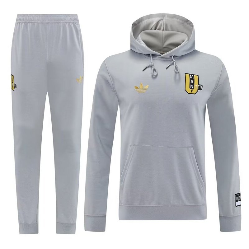 Fato de Treino M-United 2025-26 - Camisola com Capuz