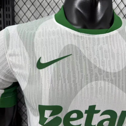 Camisola SCP 2025-26 Alternativa Branca Versão Jogador