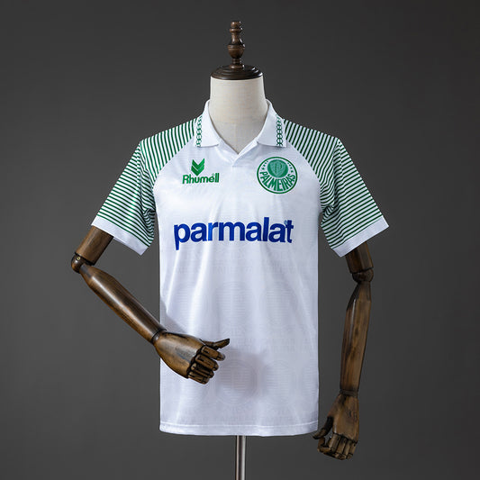 Camisola SE Palmeiras 1992-93 Alternativa Branca Versão Adepto