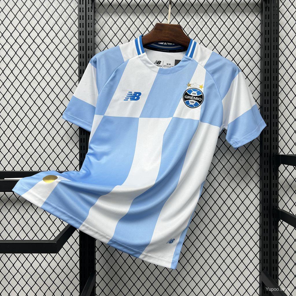 Camisola Gremio 2026-27 Alternativa Azul Versão Adepto